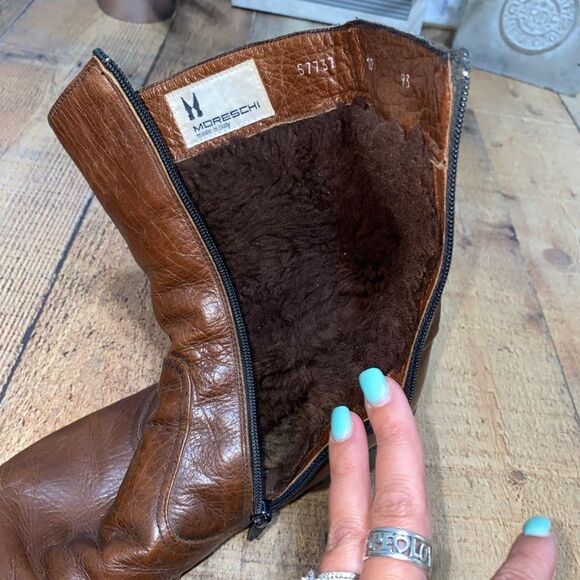 Moreschi calfskin boots - Picture 9 of 12